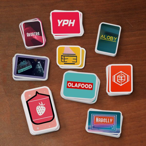 Rounded Square Stickers